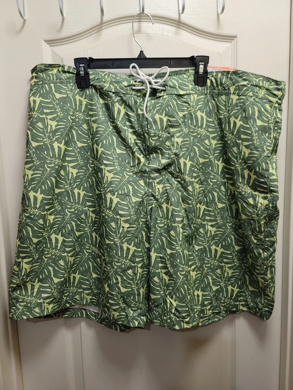 St. John's Bay Green Above Knee Swim Short - NWT - 3XL
